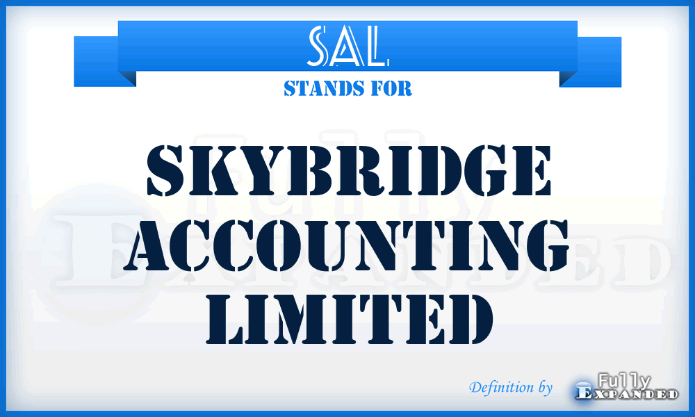 SAL - Skybridge Accounting Limited