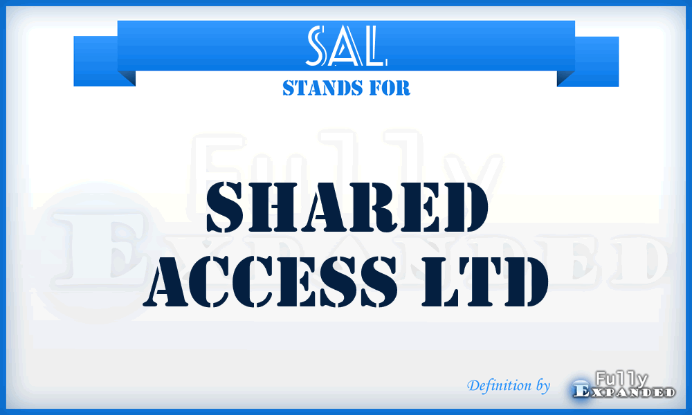 SAL - Shared Access Ltd