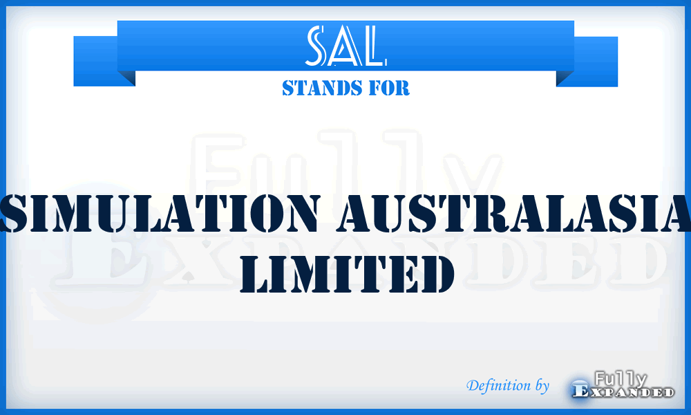 SAL - Simulation Australasia Limited