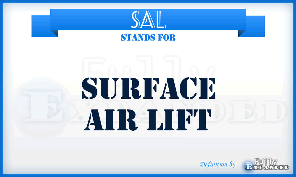 SAL - Surface Air Lift