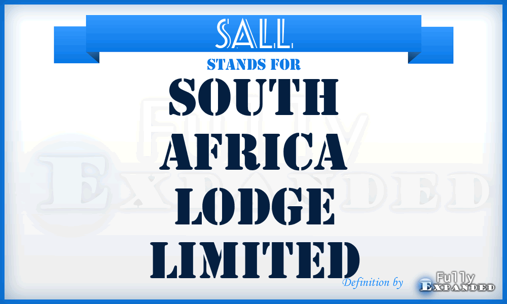 SALL - South Africa Lodge Limited