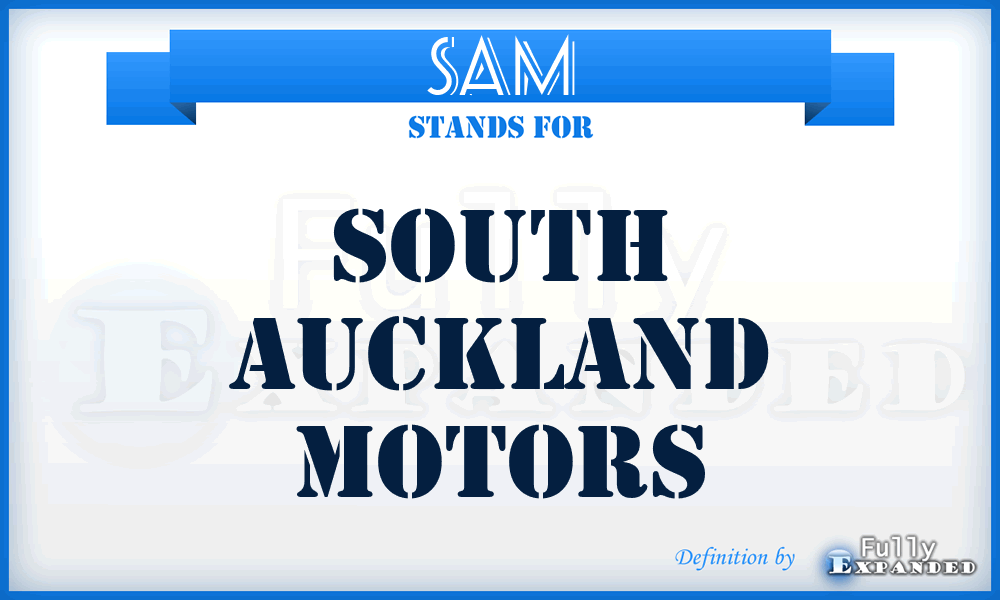 SAM - South Auckland Motors