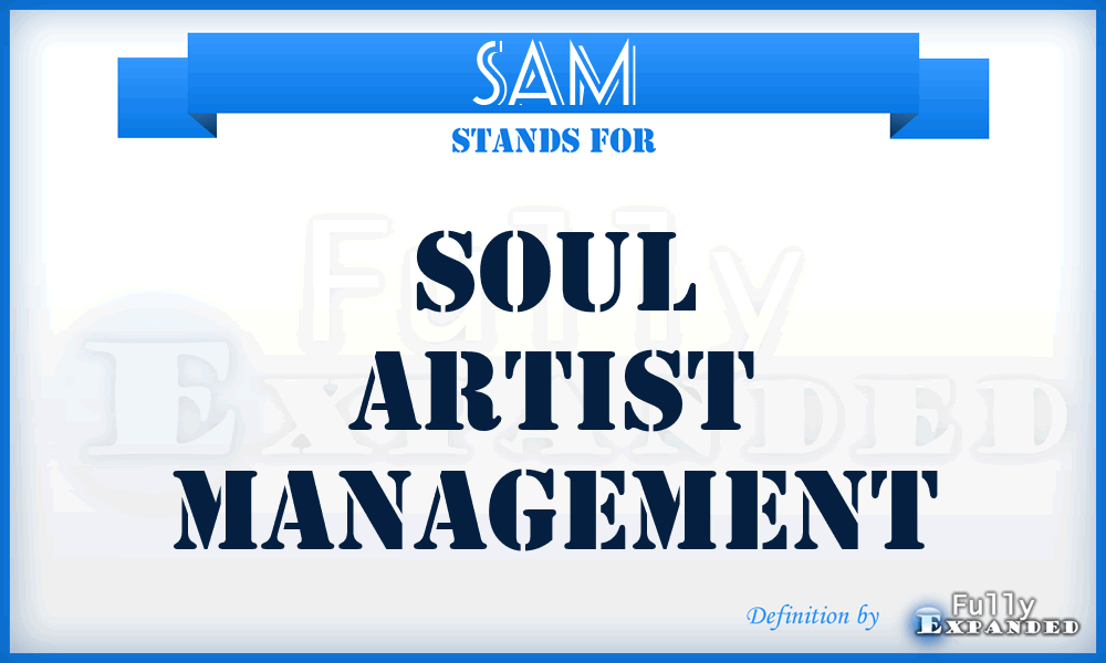 SAM - Soul Artist Management