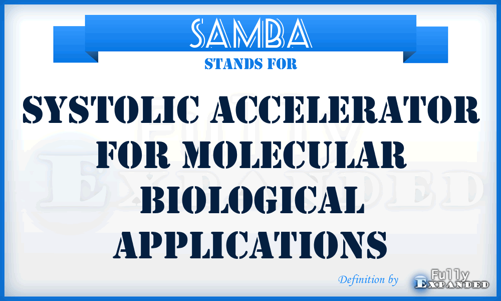SAMBA - Systolic Accelerator for Molecular Biological Applications