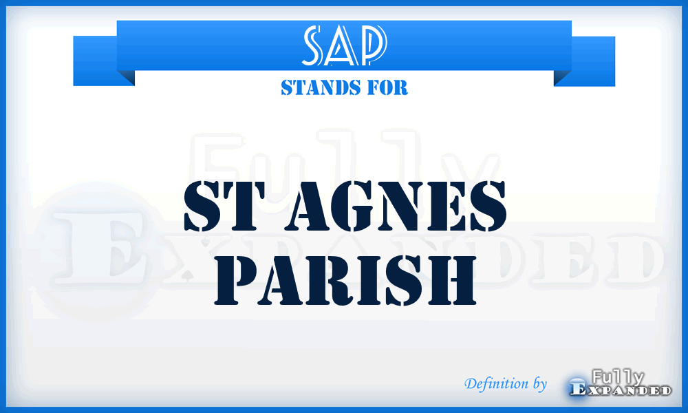 SAP - St Agnes Parish
