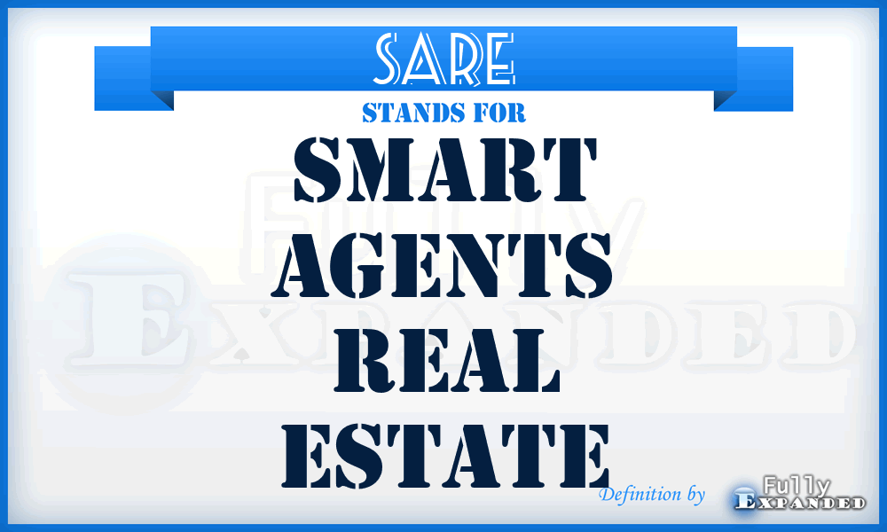 SARE - Smart Agents Real Estate