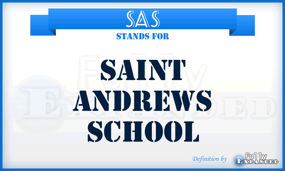 SAS - Saint Andrews School