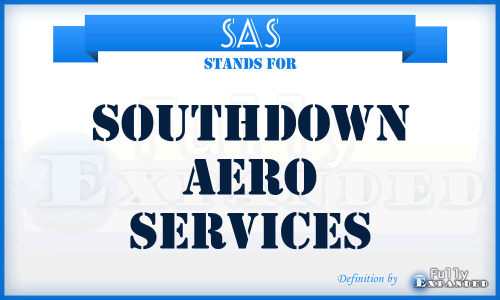 SAS - Southdown Aero Services