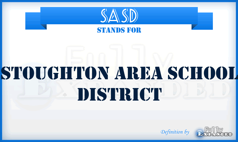 SASD - Stoughton Area School District