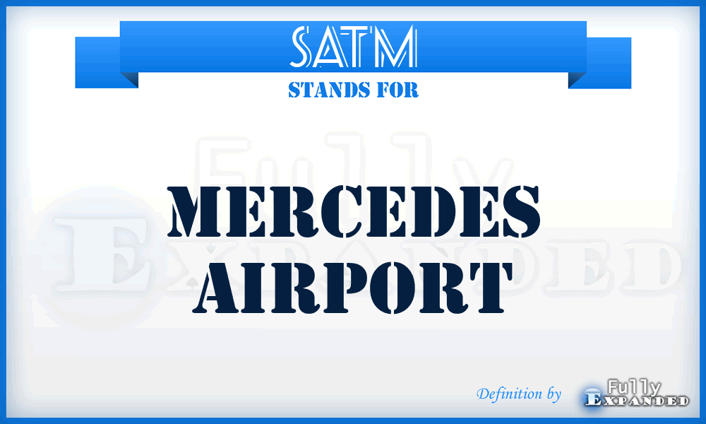 SATM - Mercedes airport