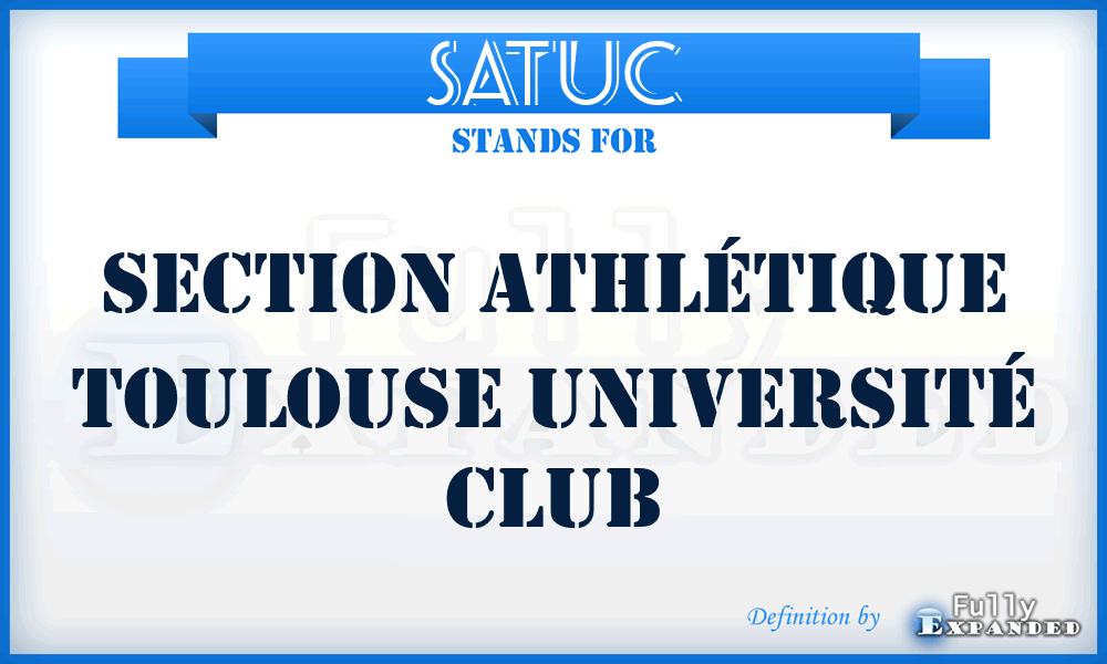 SATUC - Section Athlétique Toulouse Université Club