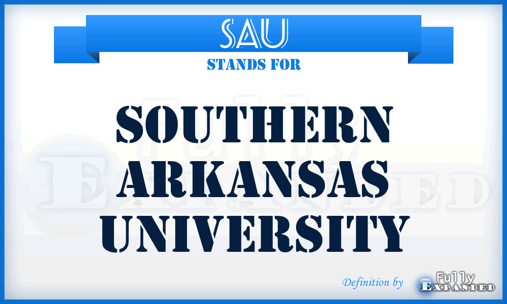 SAU - Southern Arkansas University