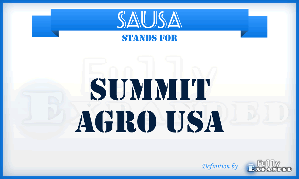 SAUSA - Summit Agro USA