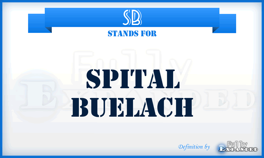 SB - Spital Buelach