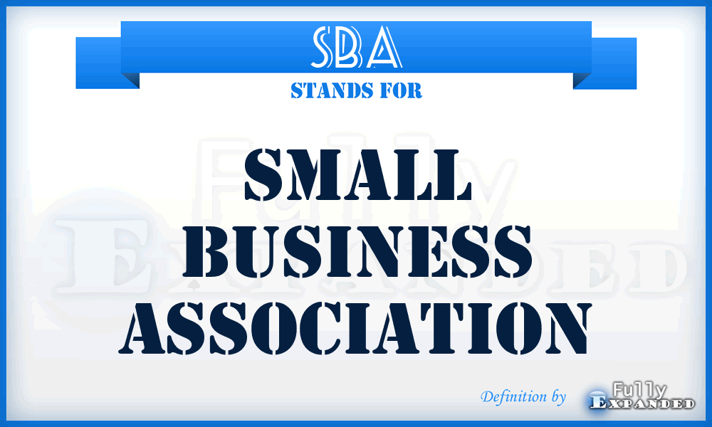 SBA - Small Business Association