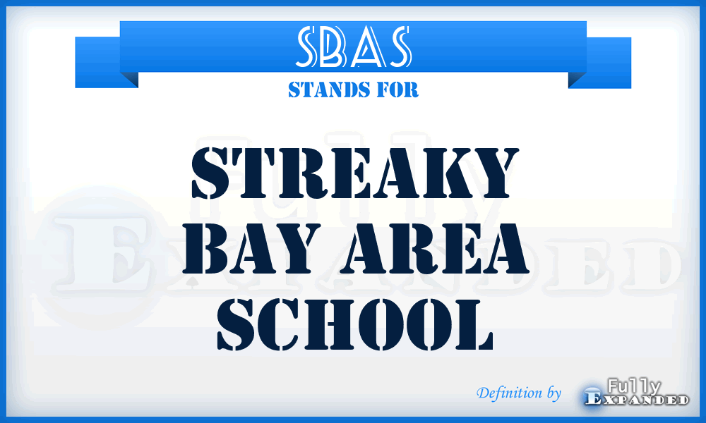 SBAS - Streaky Bay Area School