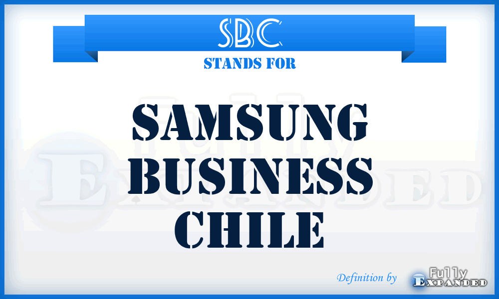 SBC - Samsung Business Chile