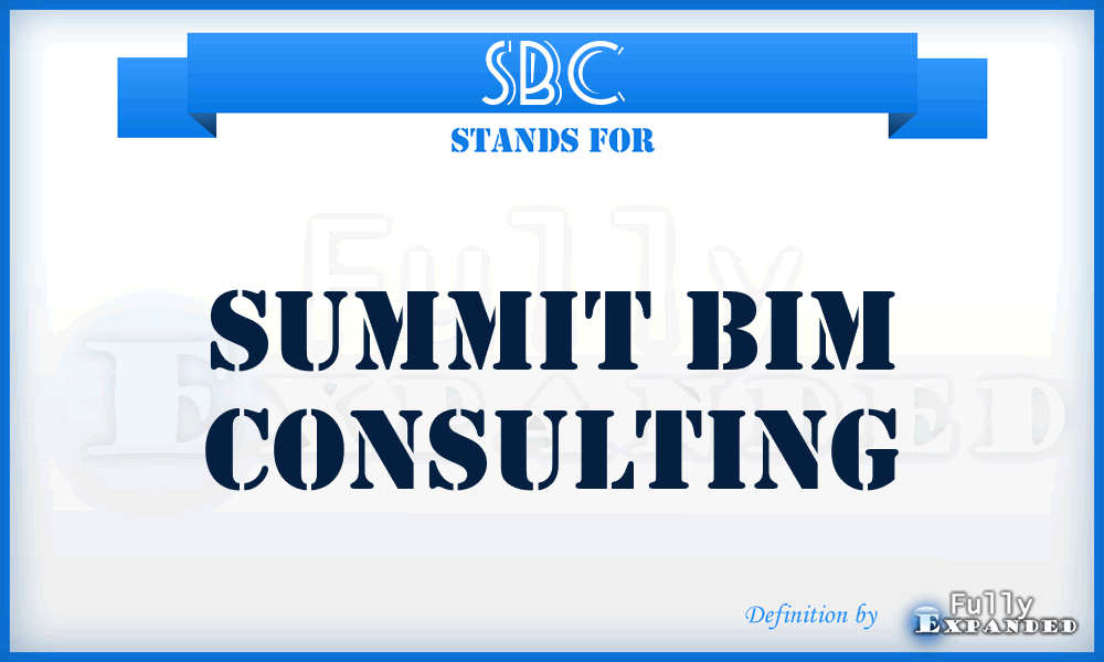 SBC - Summit Bim Consulting