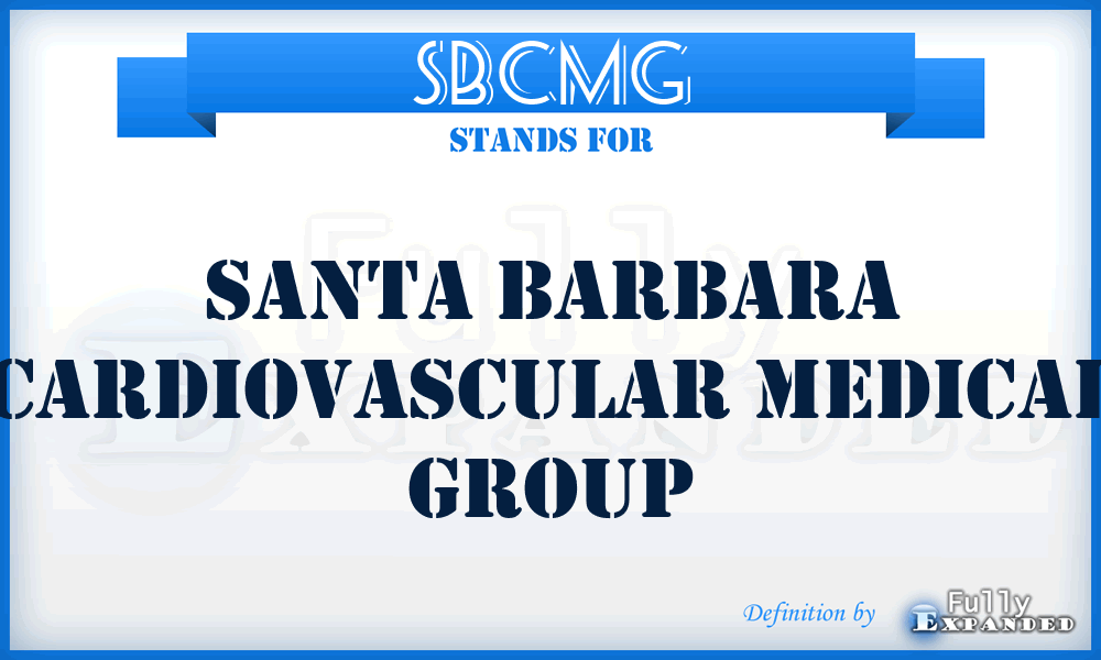 SBCMG - Santa Barbara Cardiovascular Medical Group