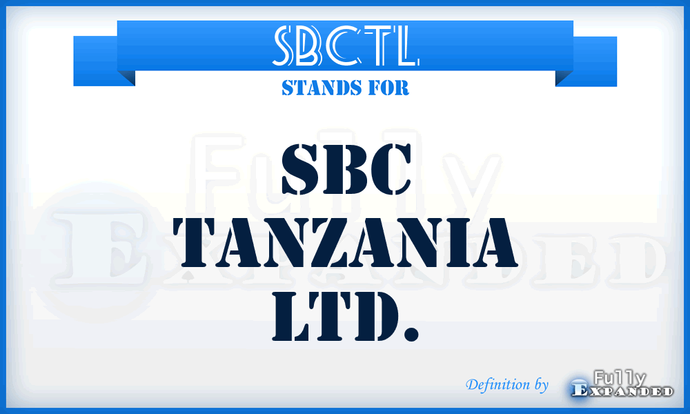 SBCTL - SBC Tanzania Ltd.