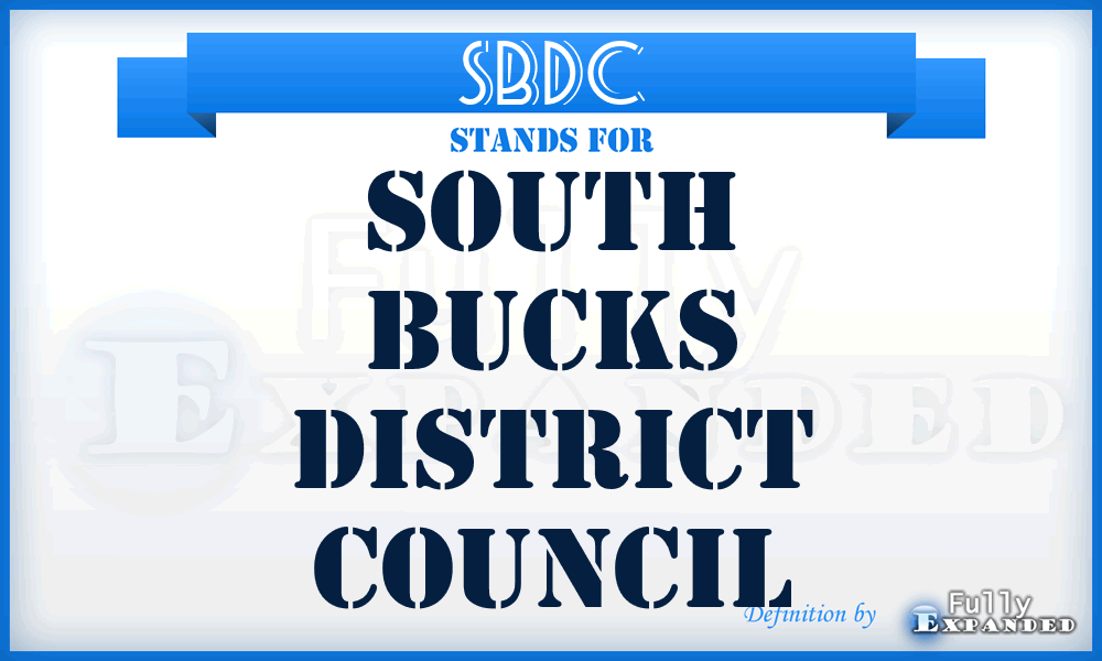 SBDC - South Bucks District Council