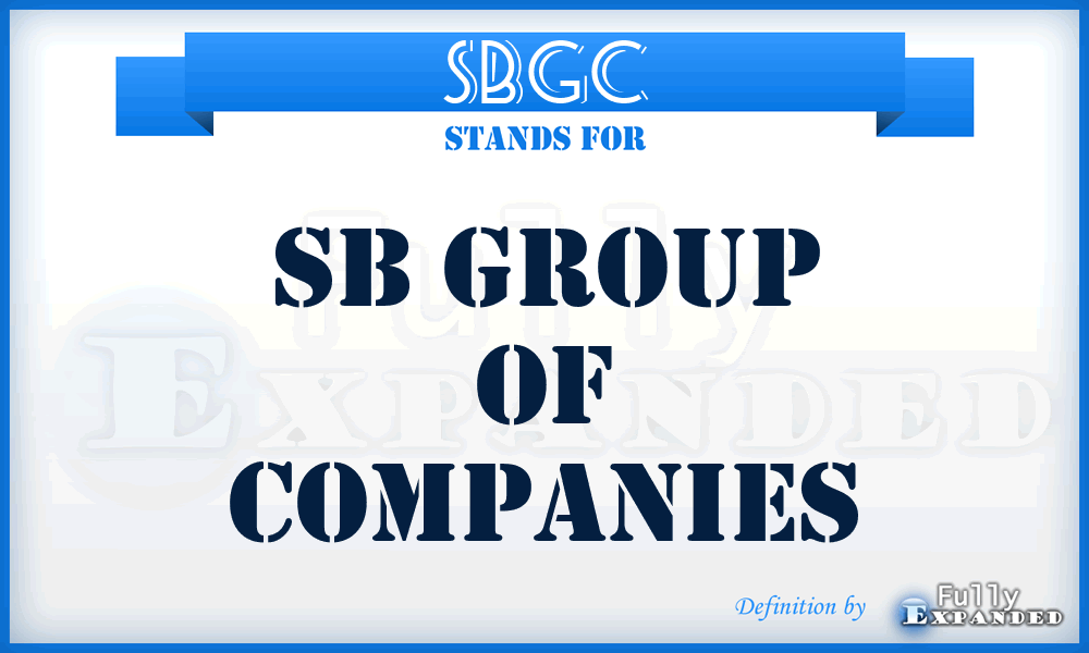 SBGC - SB Group of Companies