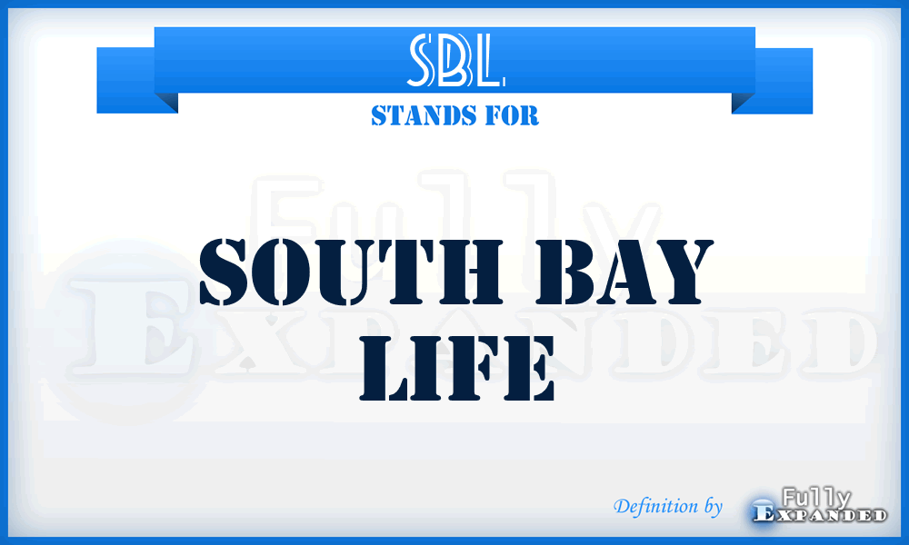 SBL - South Bay Life