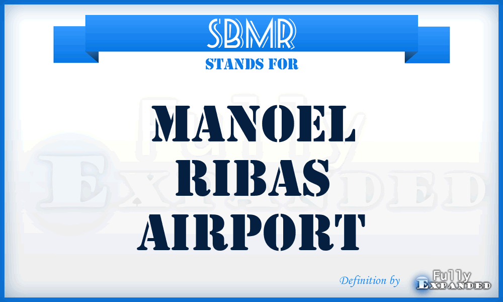 SBMR - Manoel Ribas airport