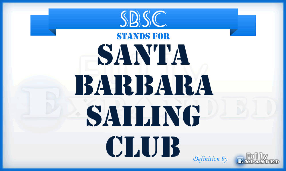 SBSC - Santa Barbara Sailing Club