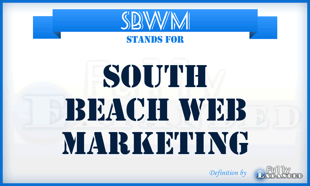 SBWM - South Beach Web Marketing