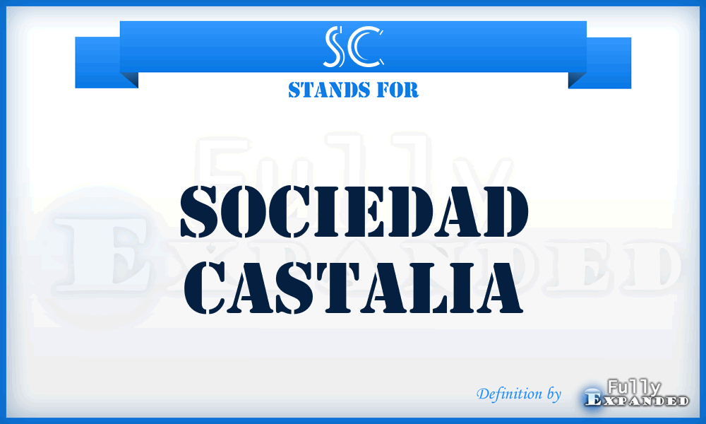 SC - Sociedad Castalia