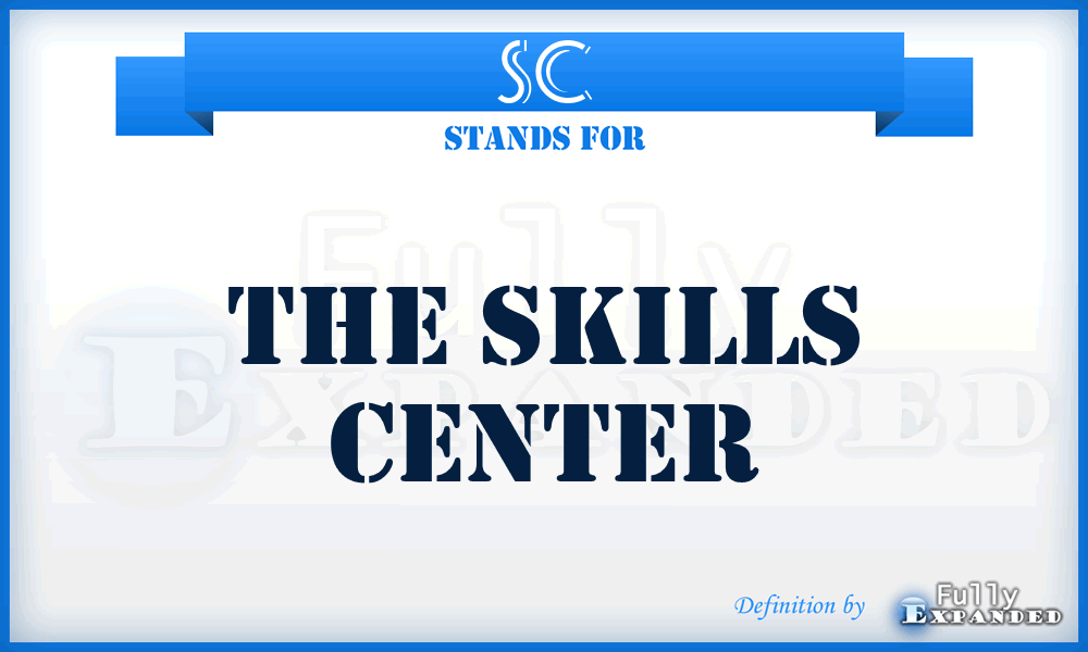 SC - The Skills Center