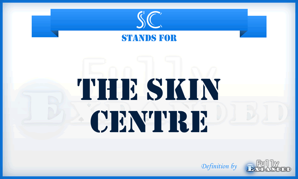 SC - The Skin Centre