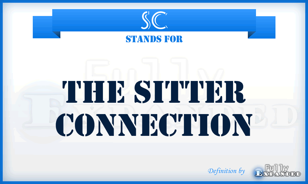 SC - The Sitter Connection