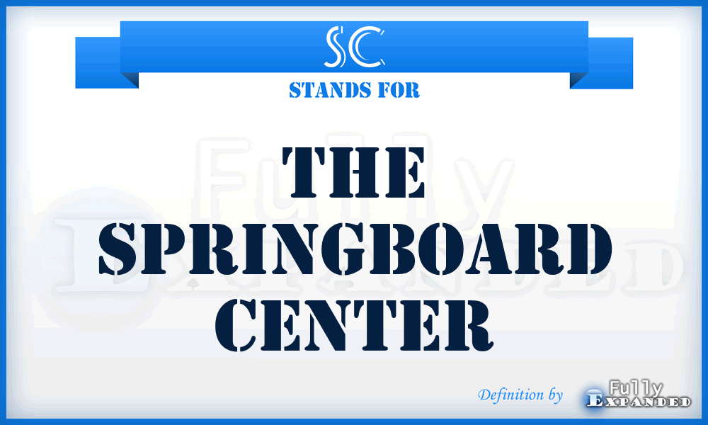 SC - The Springboard Center