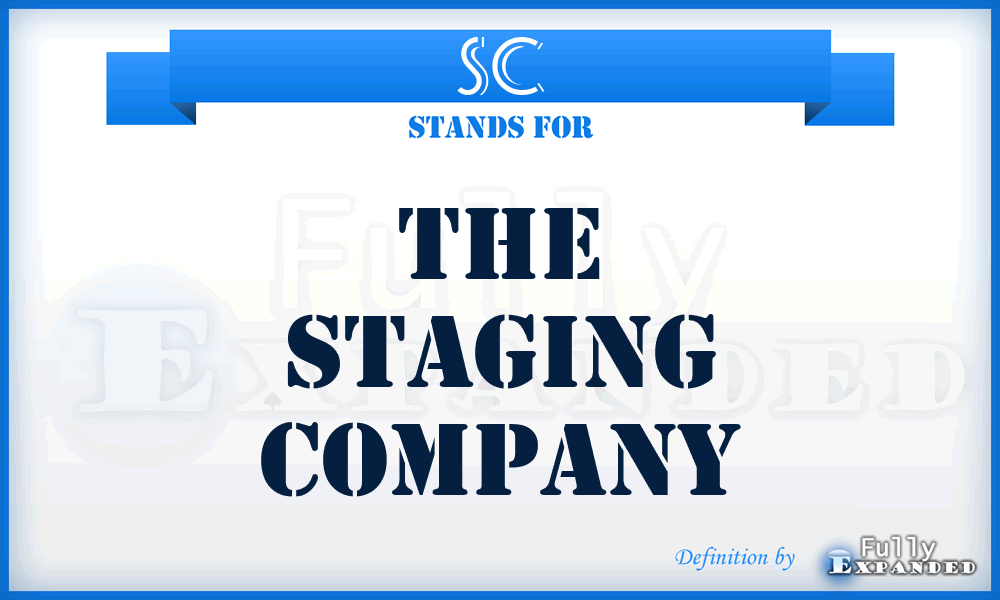 SC - The Staging Company