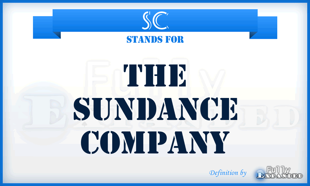 SC - The Sundance Company