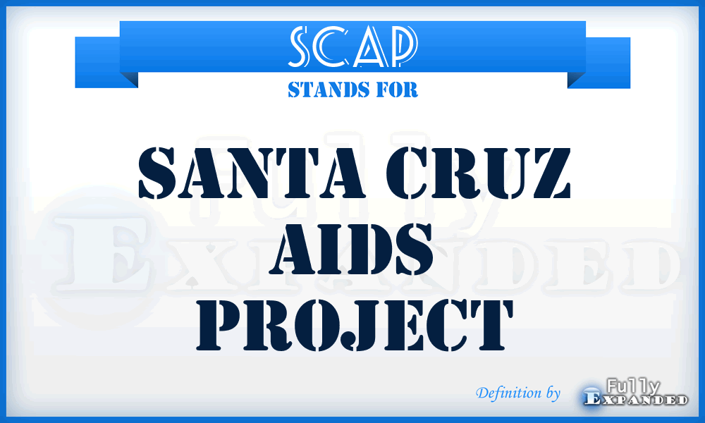 SCAP - Santa Cruz Aids Project