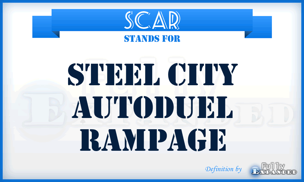 SCAR - Steel City Autoduel Rampage