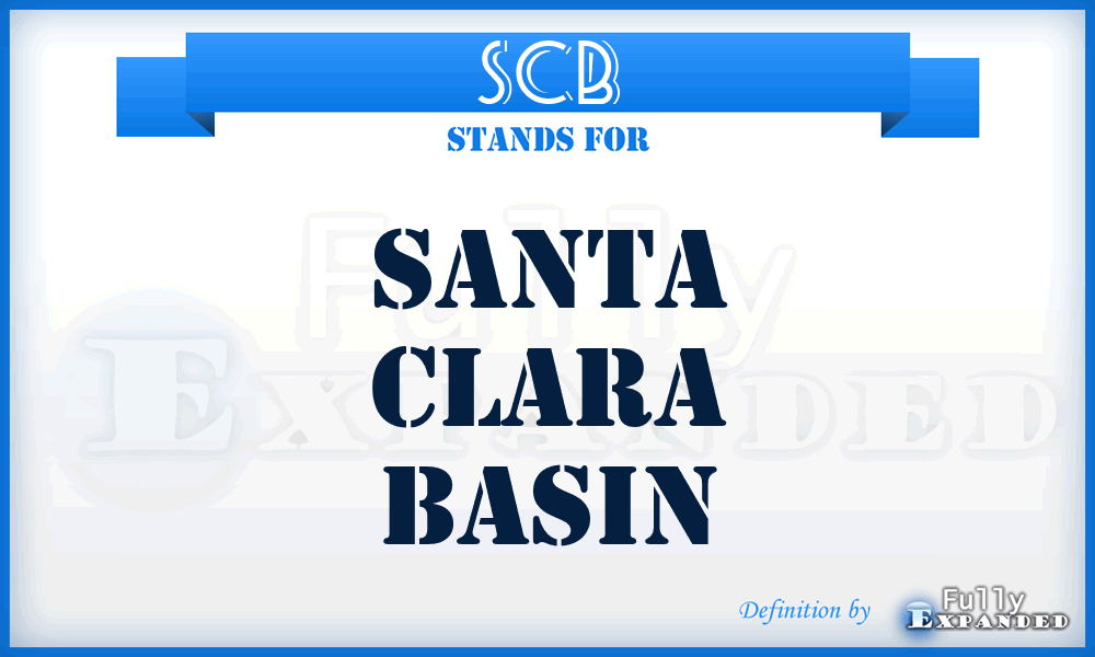 SCB - Santa Clara Basin