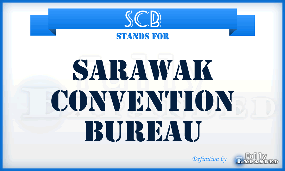 SCB - Sarawak Convention Bureau