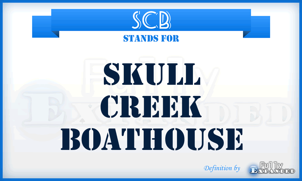 SCB - Skull Creek Boathouse