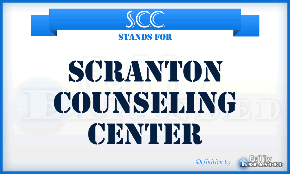 SCC - Scranton Counseling Center