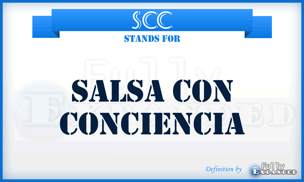 SCC - Salsa Con Conciencia