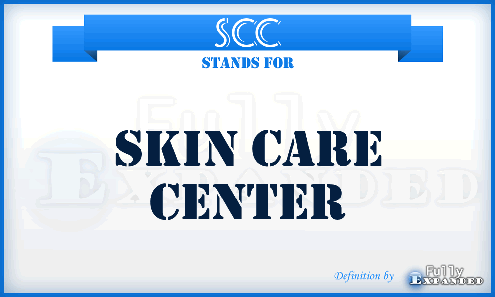 SCC - Skin Care Center