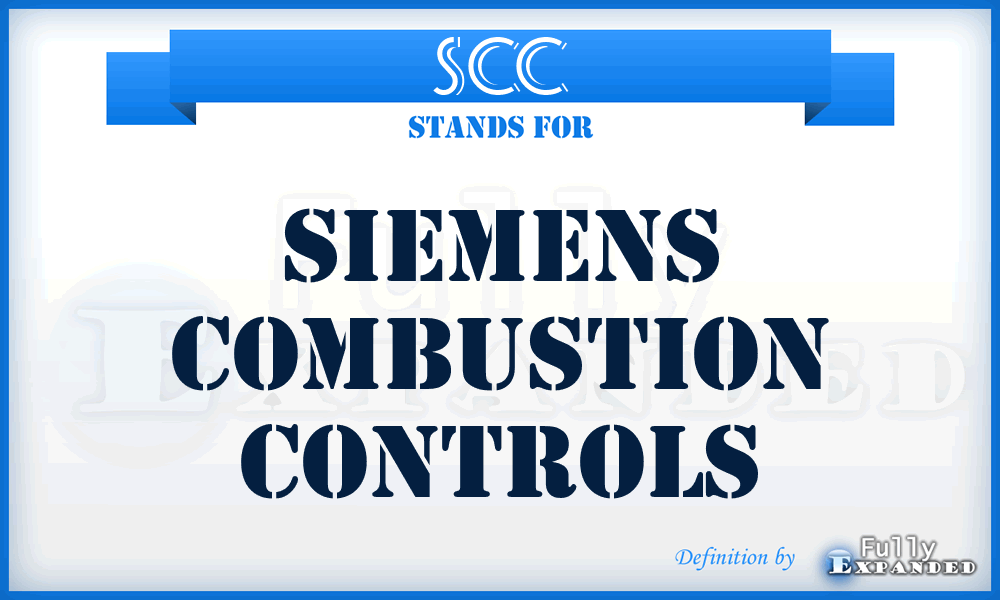 SCC - Siemens Combustion Controls