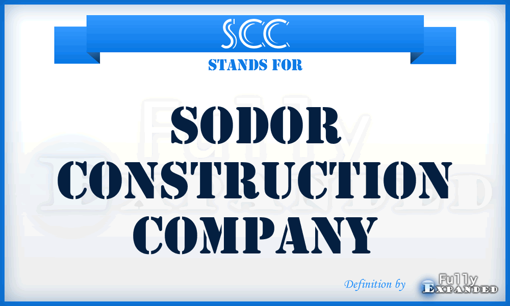 SCC - Sodor Construction Company