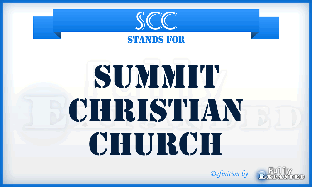 SCC - Summit Christian Church