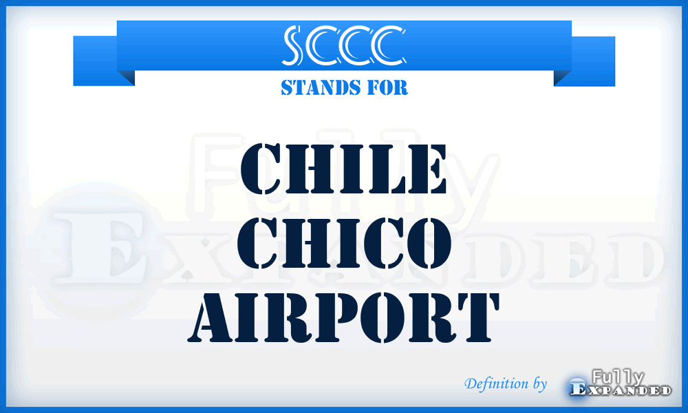 SCCC - Chile Chico airport