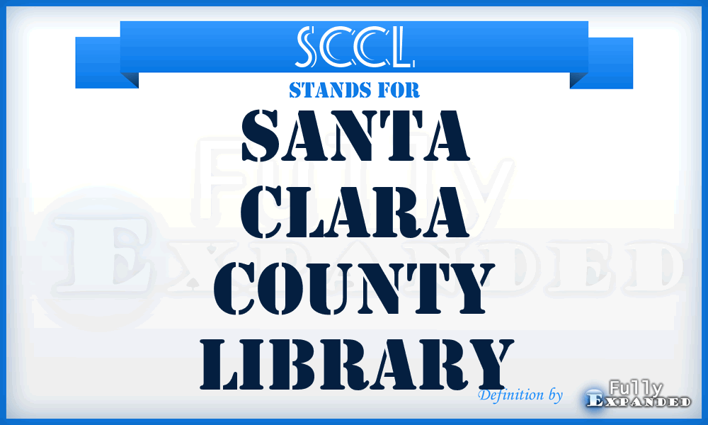 SCCL - Santa Clara County Library